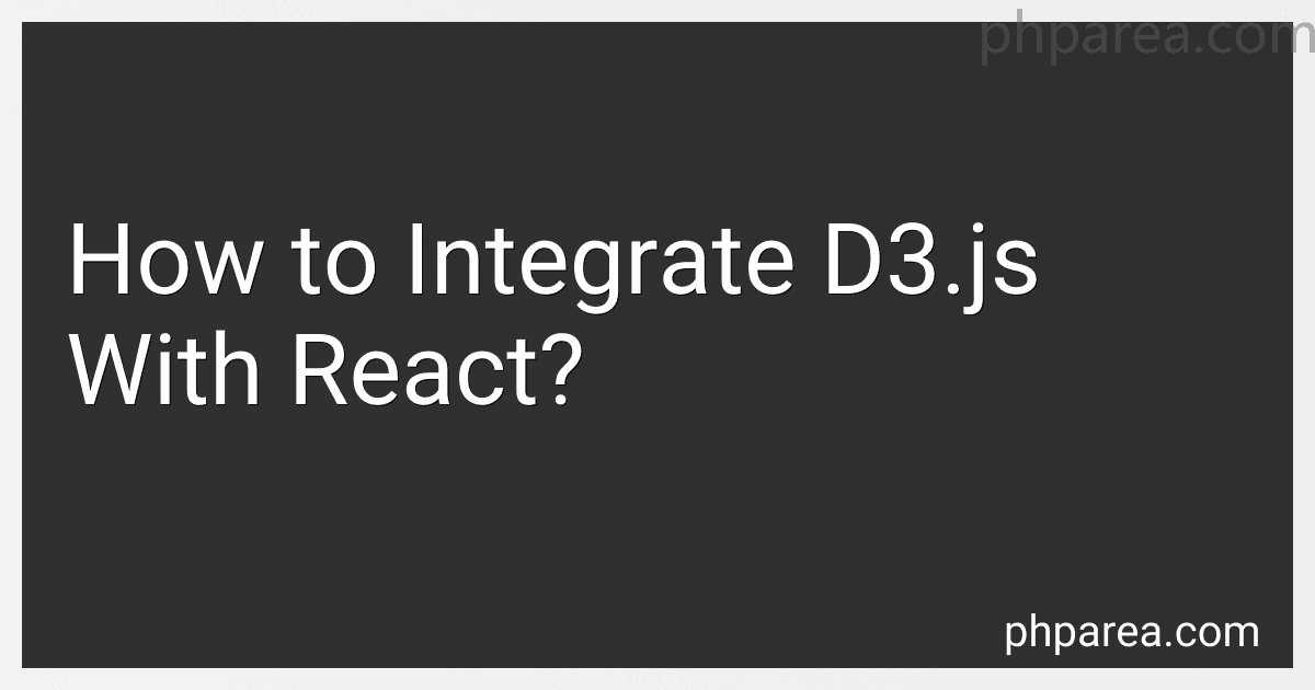 How to Integrate D3.js With React? image