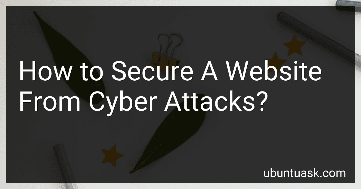 How to Secure A Website From Cyber Attacks? image