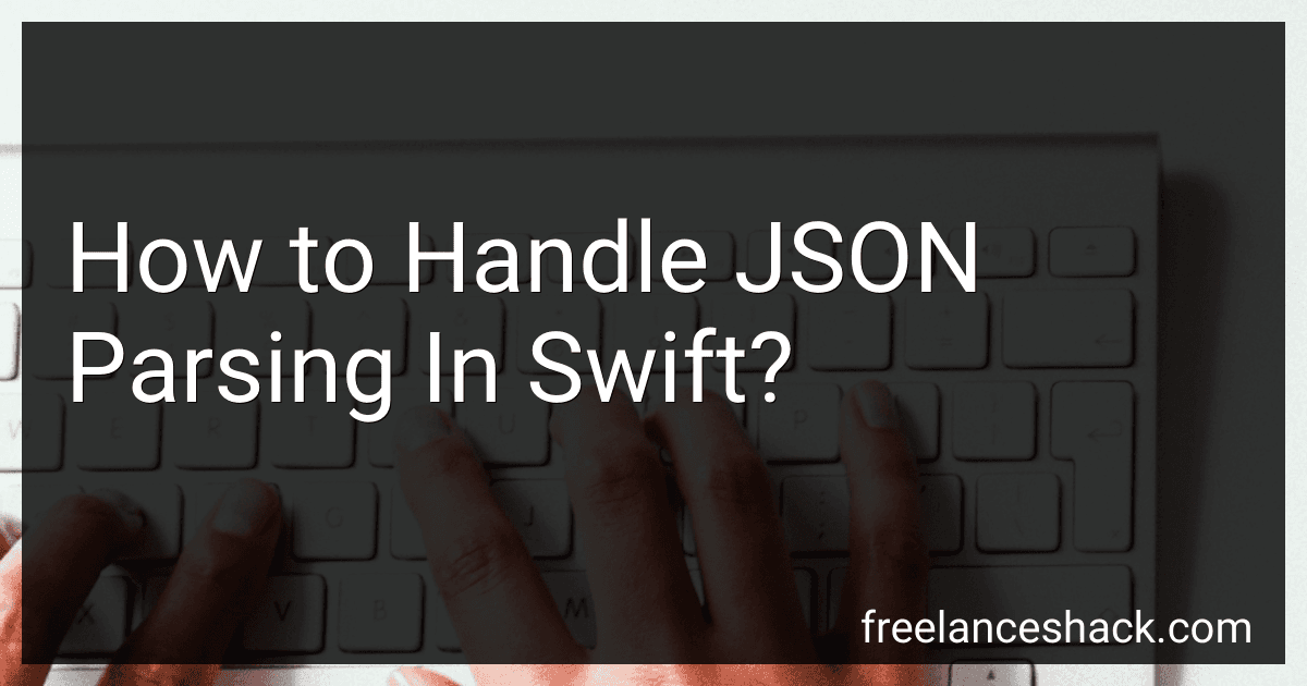 How to Handle JSON Parsing In Swift? image