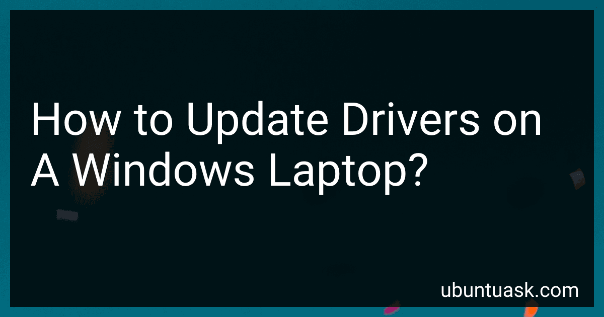 How to Update Drivers on A Windows Laptop? image