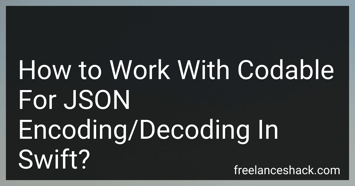 How to Work With Codable For JSON Encoding/Decoding In Swift? image