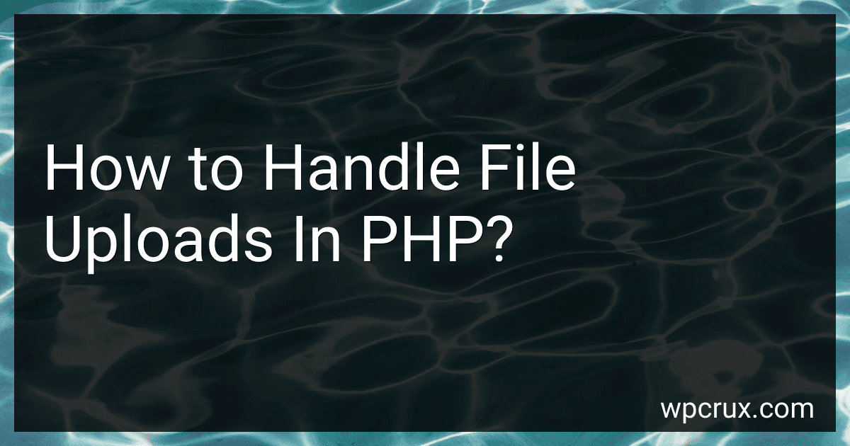 How to Handle File Uploads In PHP? image