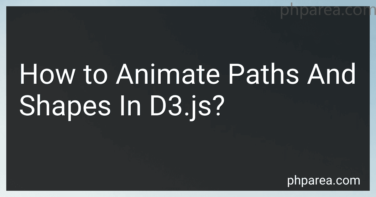 How to Animate Paths And Shapes In D3.js? image