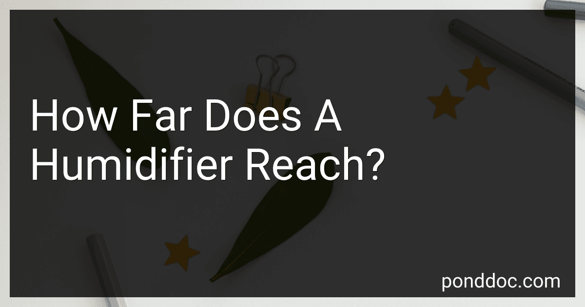 How Far Does A Humidifier Reach? image