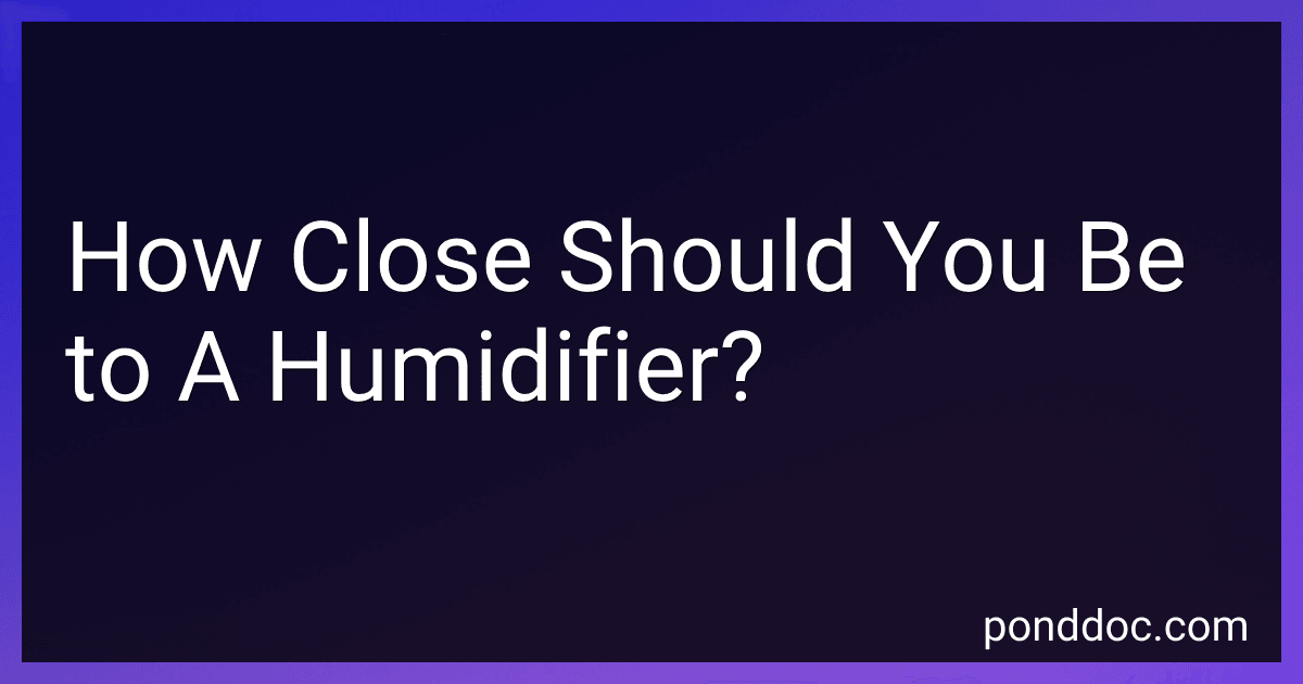How Close Should You Be to A Humidifier? image