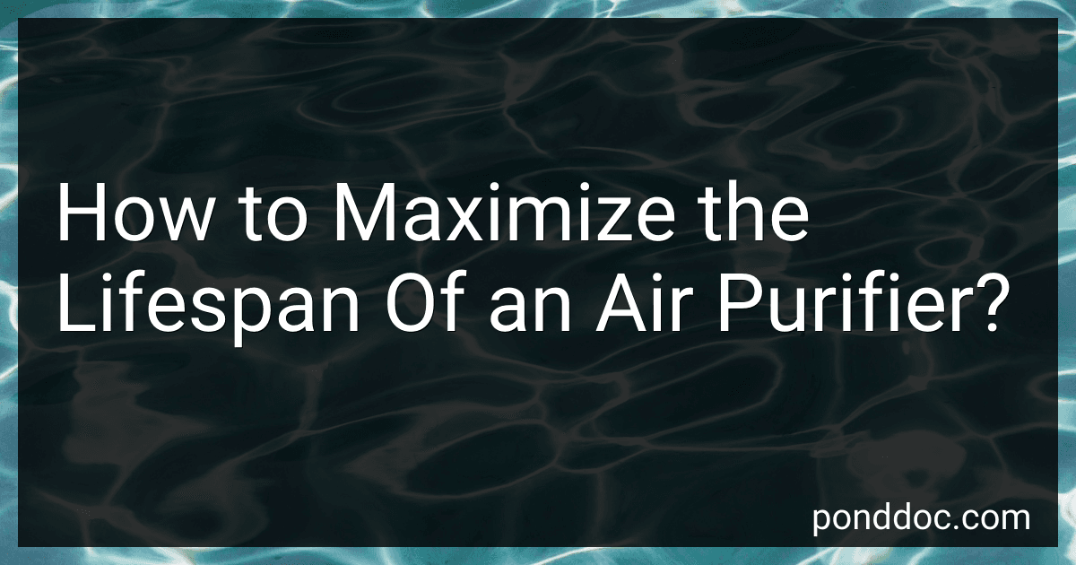 How to Maximize the Lifespan Of an Air Purifier? image