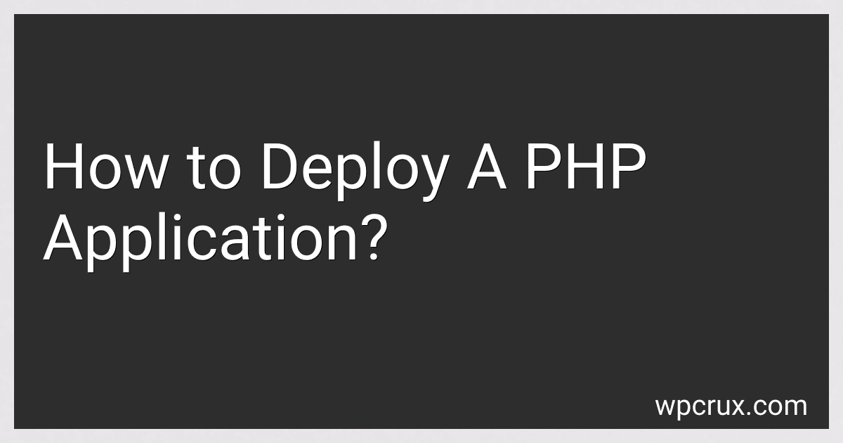 How to Deploy A PHP Application? image