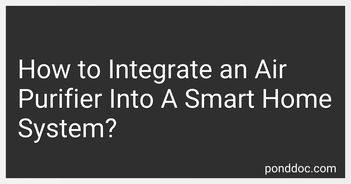 How to Integrate an Air Purifier Into A Smart Home System? image