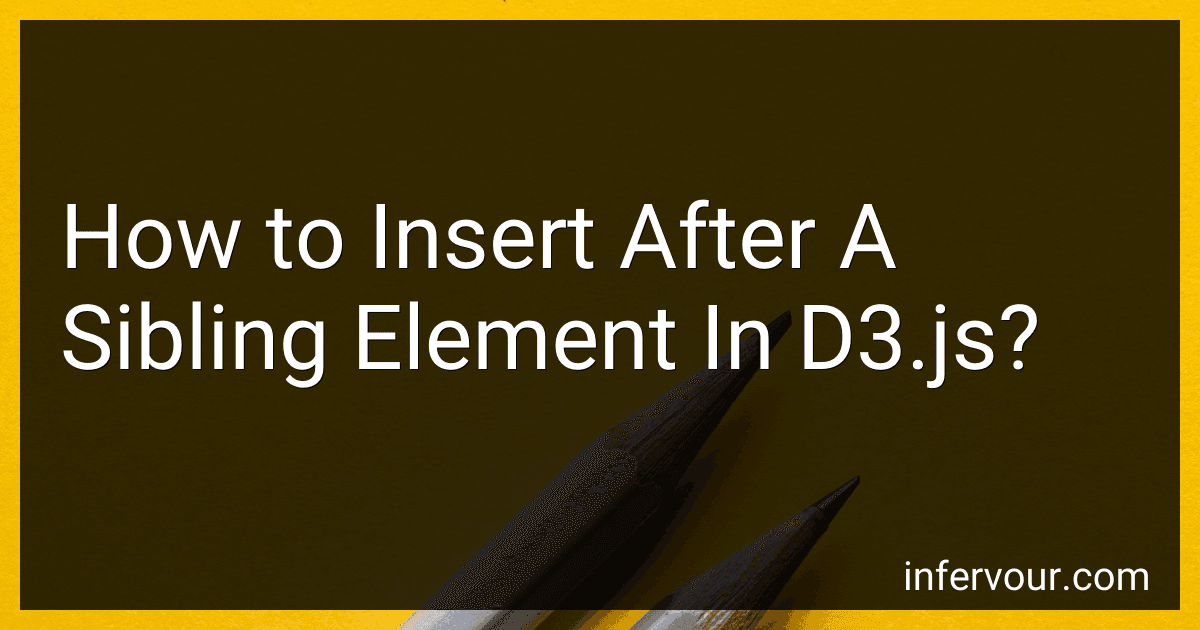 How to Insert After A Sibling Element In D3.js? image
