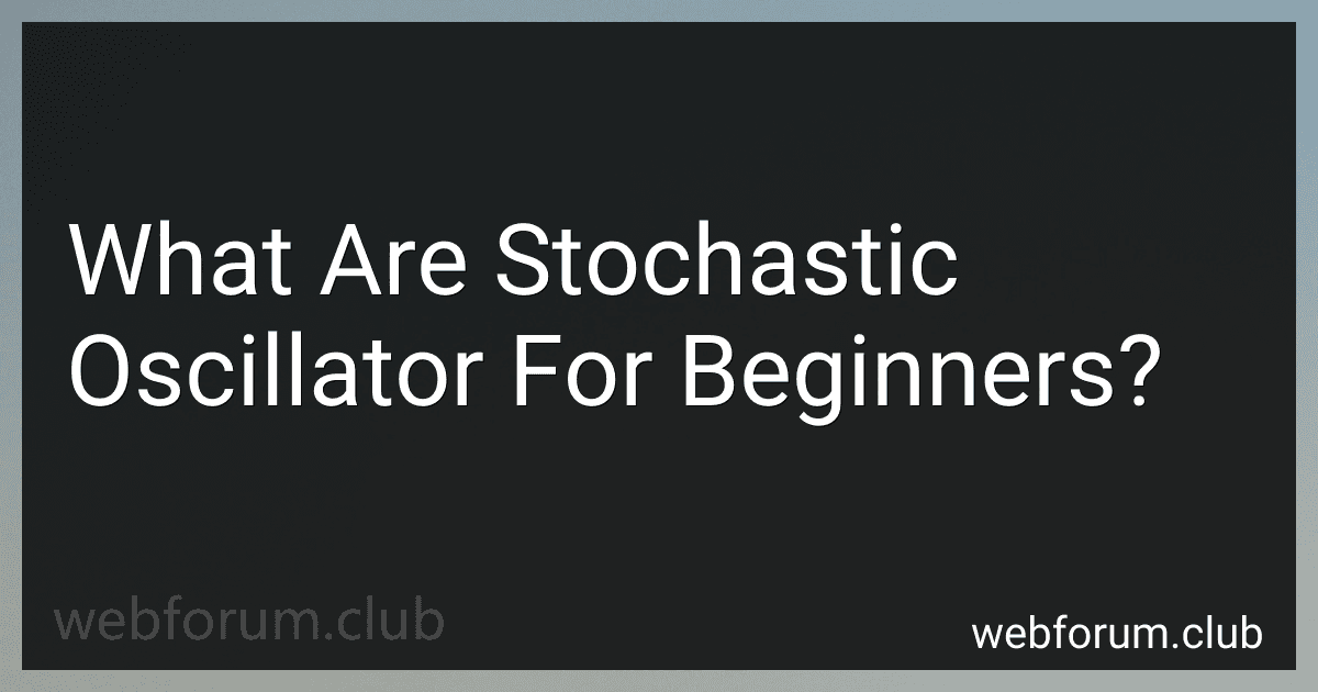 What Are Stochastic Oscillator For Beginners? image