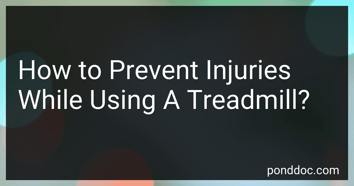 How to Prevent Injuries While Using A Treadmill? image