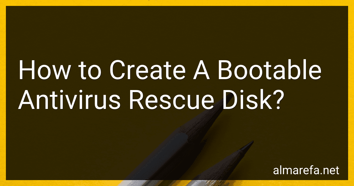 How to Create A Bootable Antivirus Rescue Disk? image