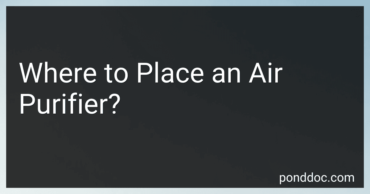 Where to Place an Air Purifier? image