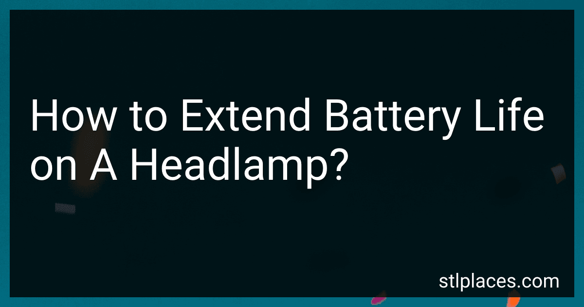 How to Extend Battery Life on A Headlamp? image