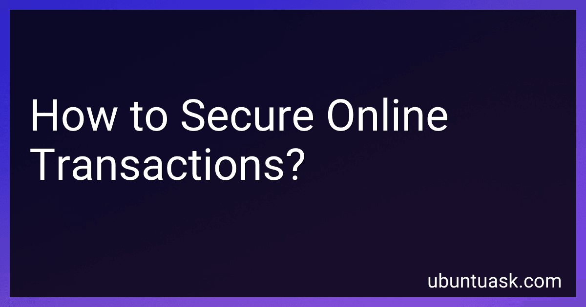 How to Secure Online Transactions? image