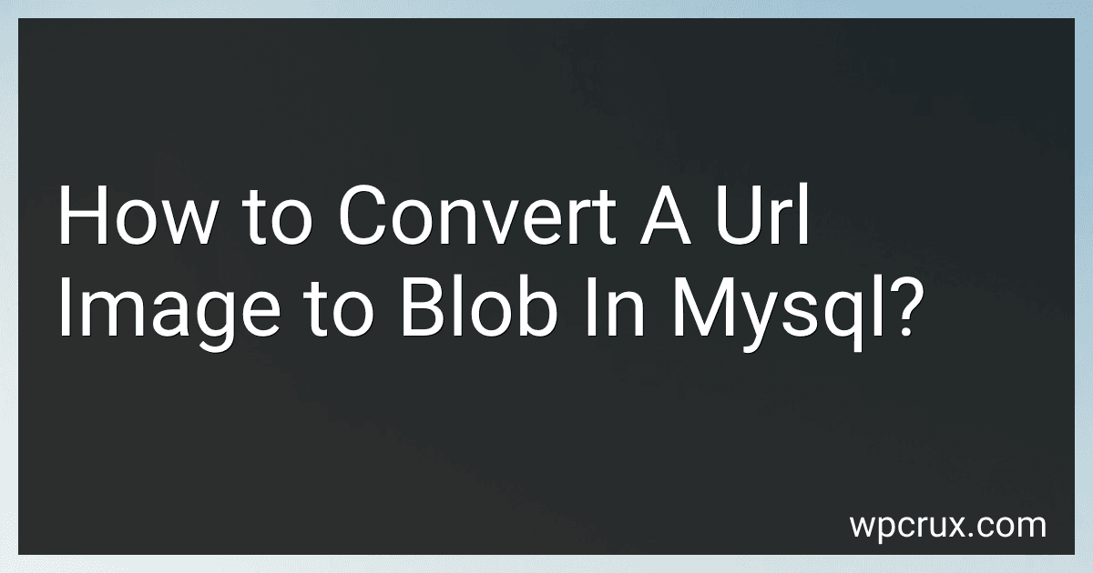 How to Convert A Url Image to Blob In Mysql? image
