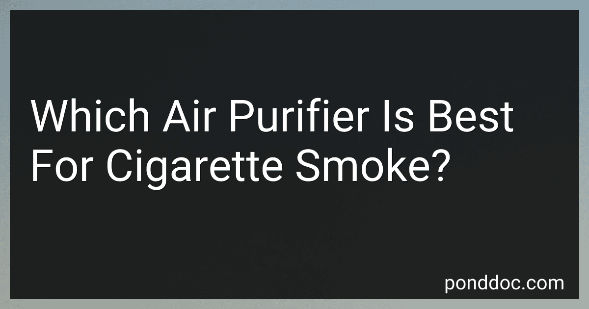 Which Air Purifier Is Best For Cigarette Smoke? image