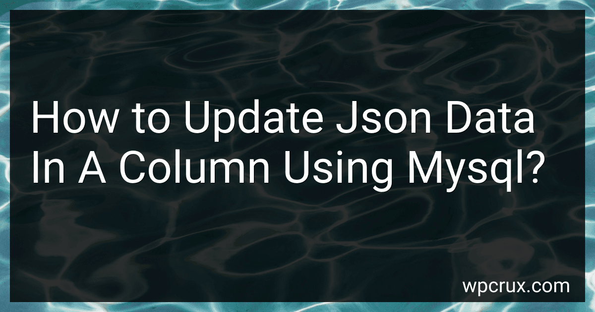 How to Update Json Data In A Column Using Mysql? image