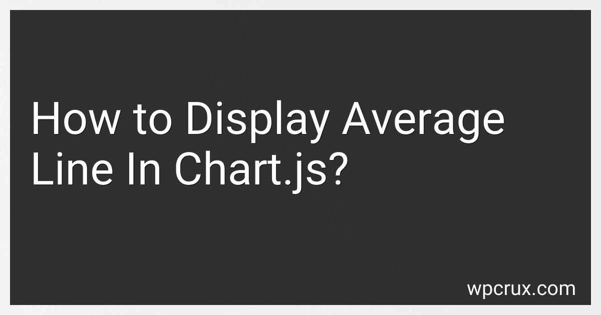 How to Display Average Line In Chart.js? image