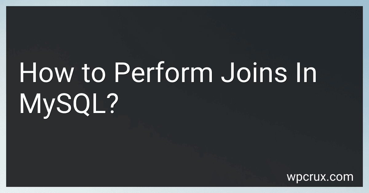 How to Perform Joins In MySQL? image
