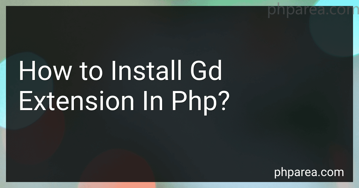 How to Install Gd Extension In Php? image