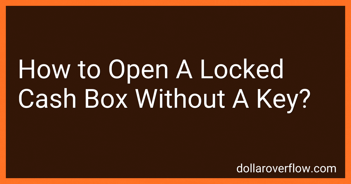 How to Open A Locked Cash Box Without A Key? image