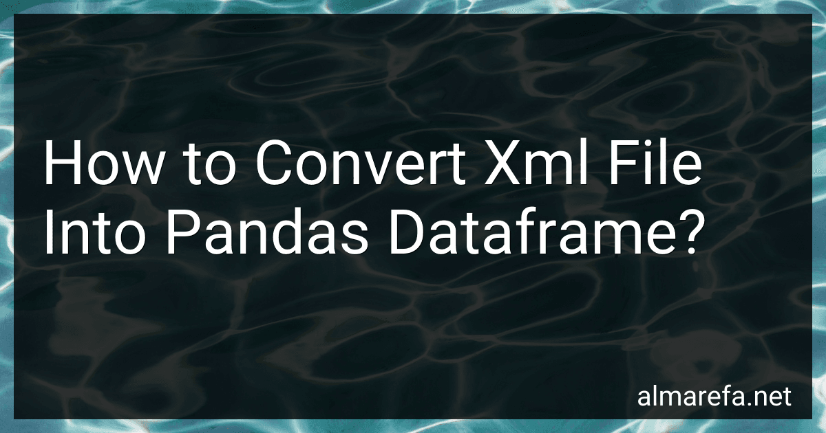 How to Convert Xml File Into Pandas Dataframe? image