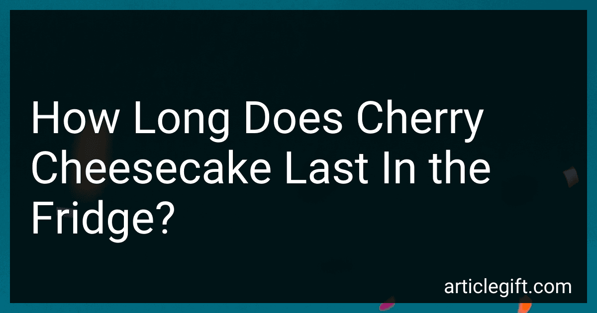 How Long Does Cherry Cheesecake Last In the Fridge? preview