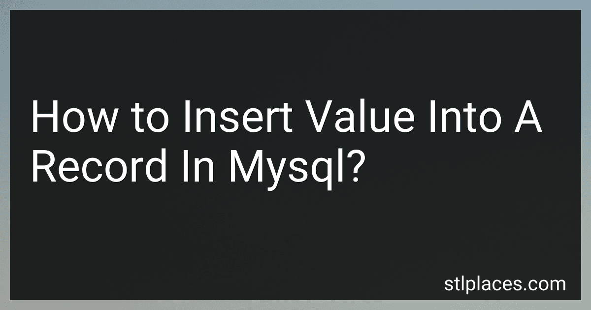How to Insert Value Into A Record In Mysql? image