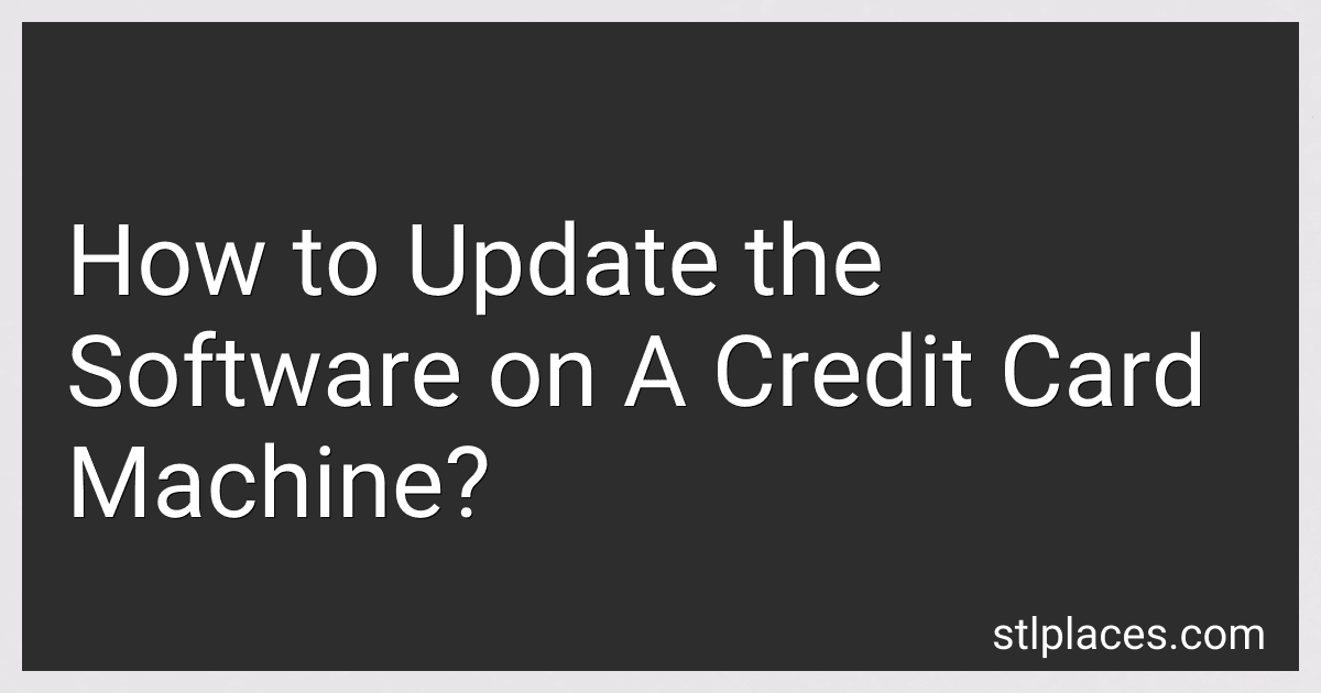 How to Update the Software on A Credit Card Machine? image