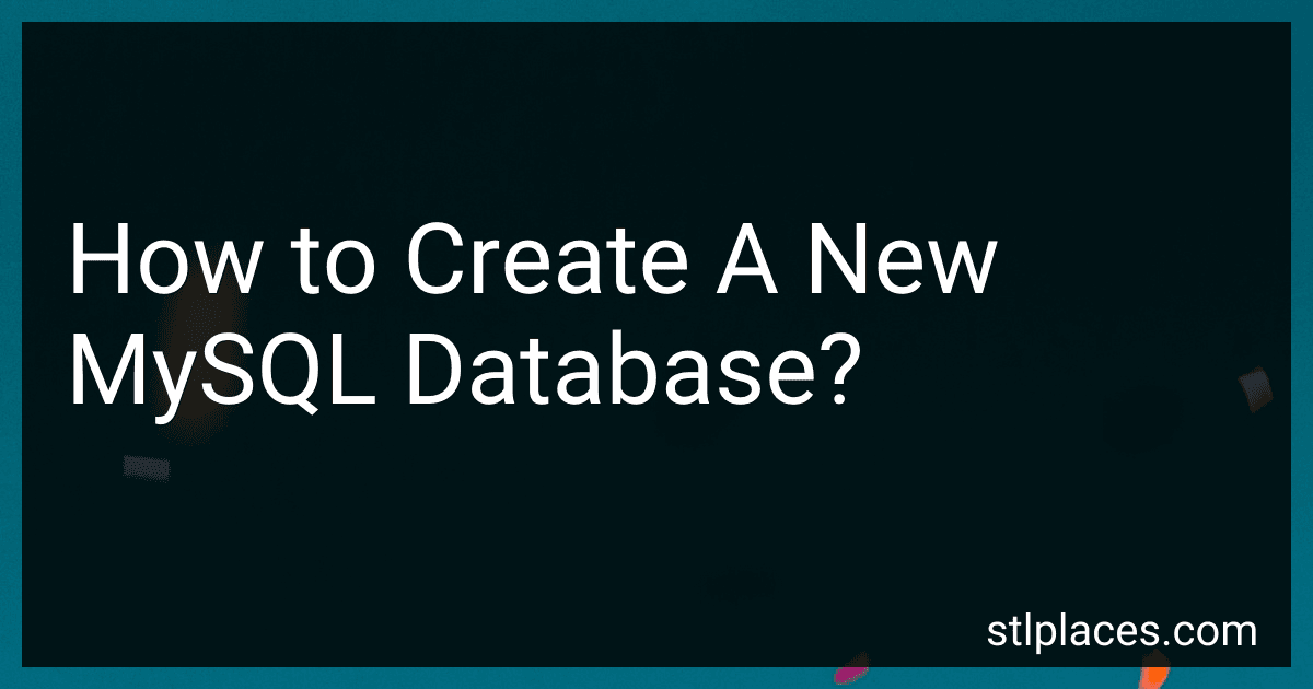 How to Create A New MySQL Database? preview