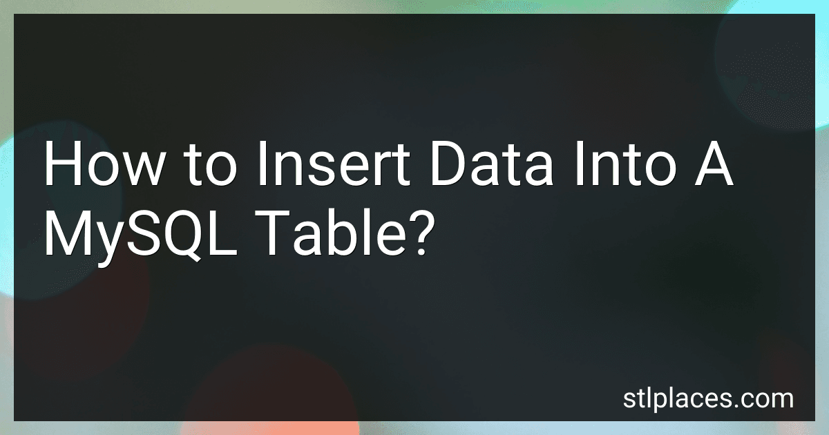 How to Insert Data Into A MySQL Table? image