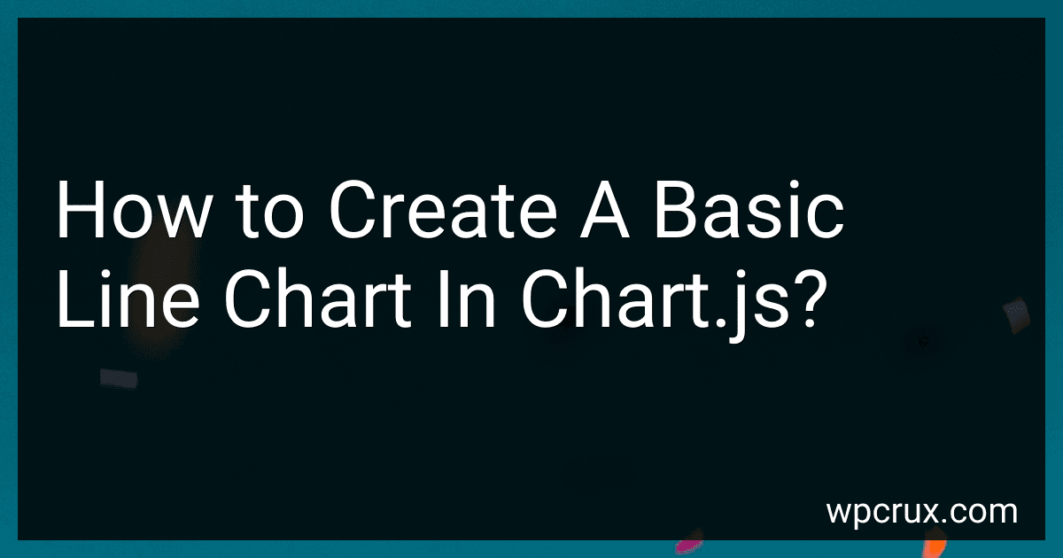 How to Create A Basic Line Chart In Chart.js? image