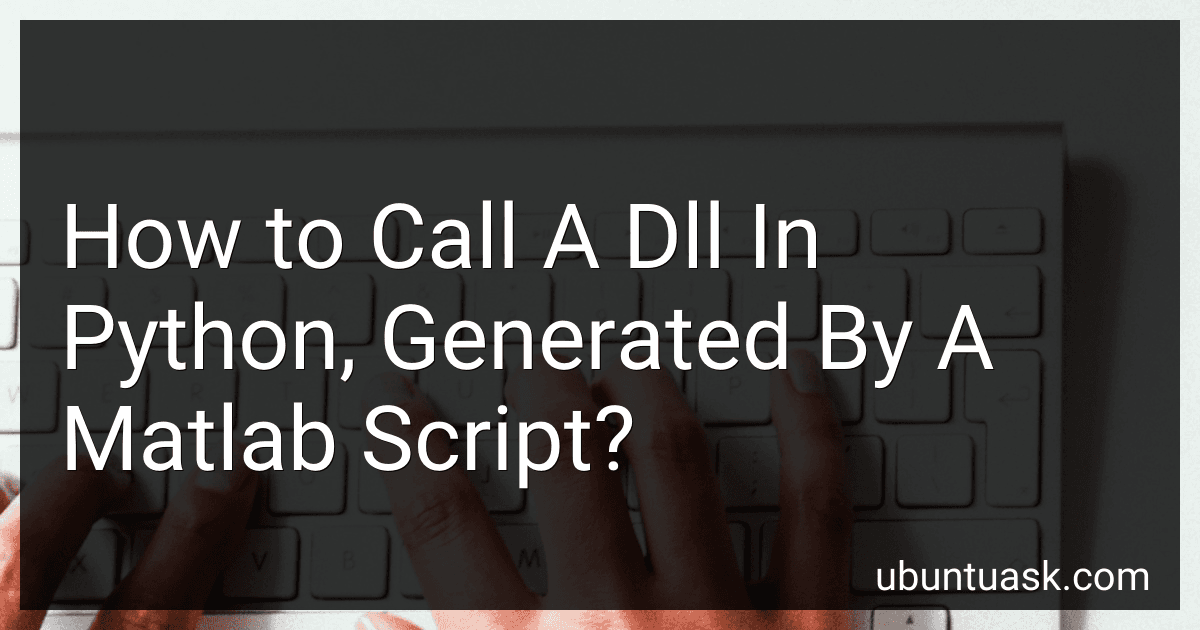 How to Call A Dll In Python, Generated By A Matlab Script? image