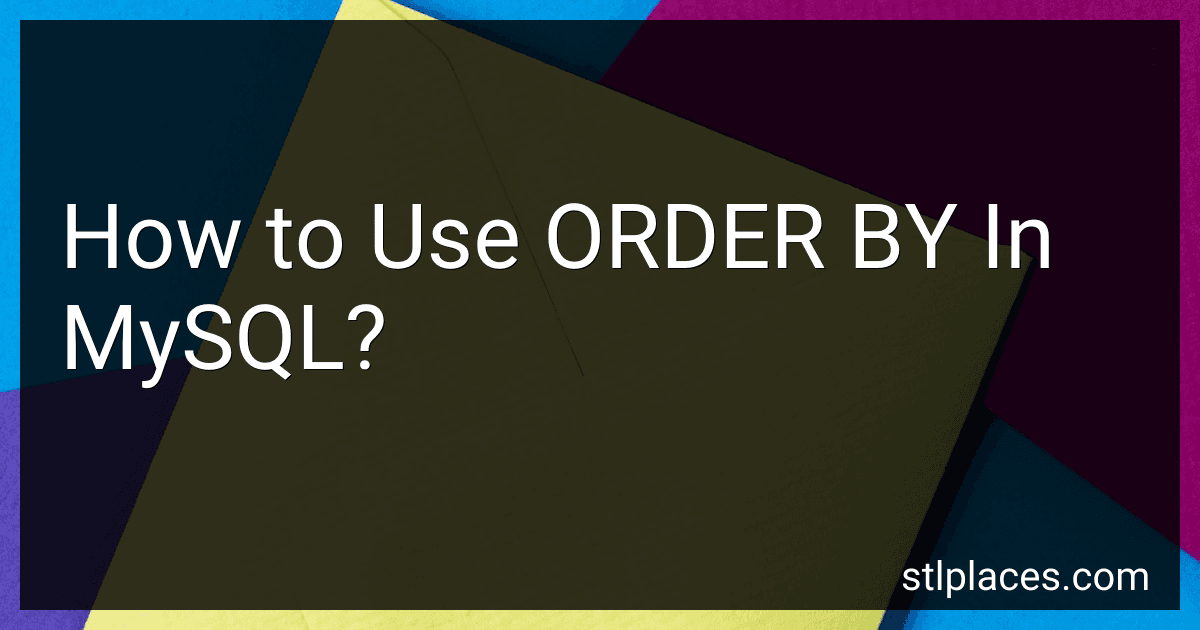 How to Use ORDER BY In MySQL? preview