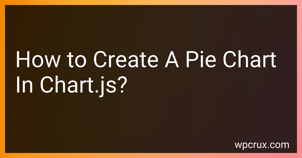 How to Create A Pie Chart In Chart.js? image