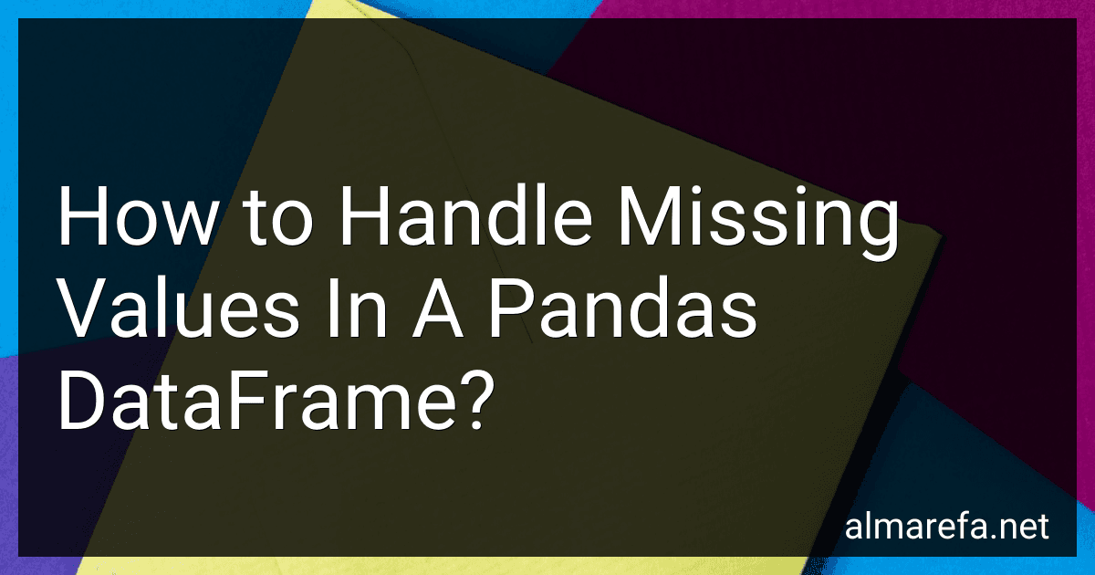 How to Handle Missing Values In A Pandas DataFrame? image