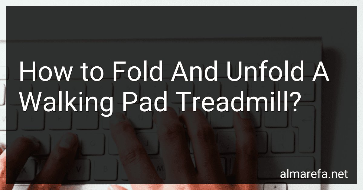 How to Fold And Unfold A Walking Pad Treadmill? preview