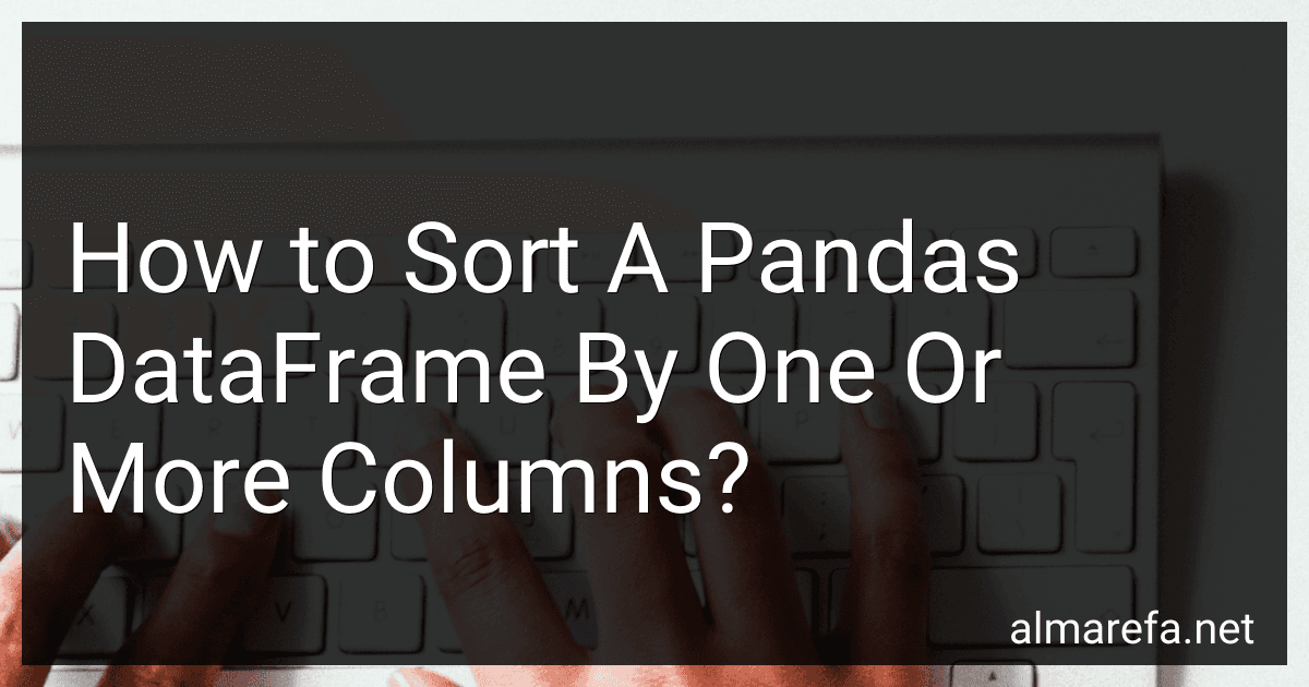 How to Sort A Pandas DataFrame By One Or More Columns? image