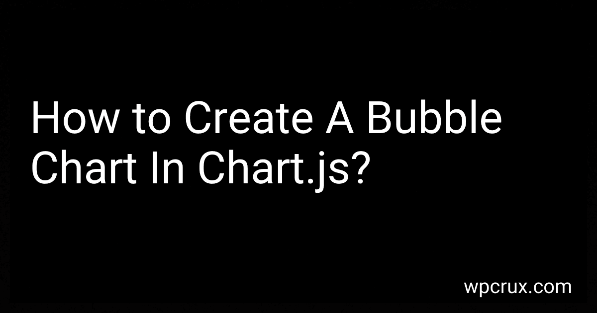 How to Create A Bubble Chart In Chart.js? image