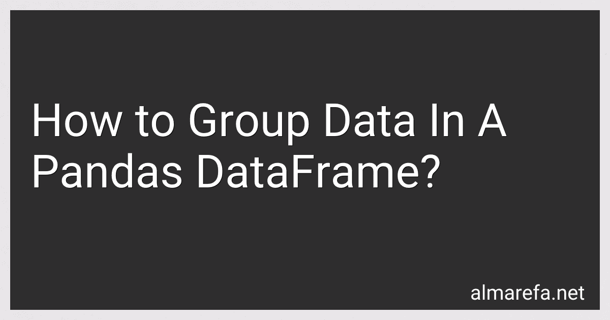 How to Group Data In A Pandas DataFrame? preview