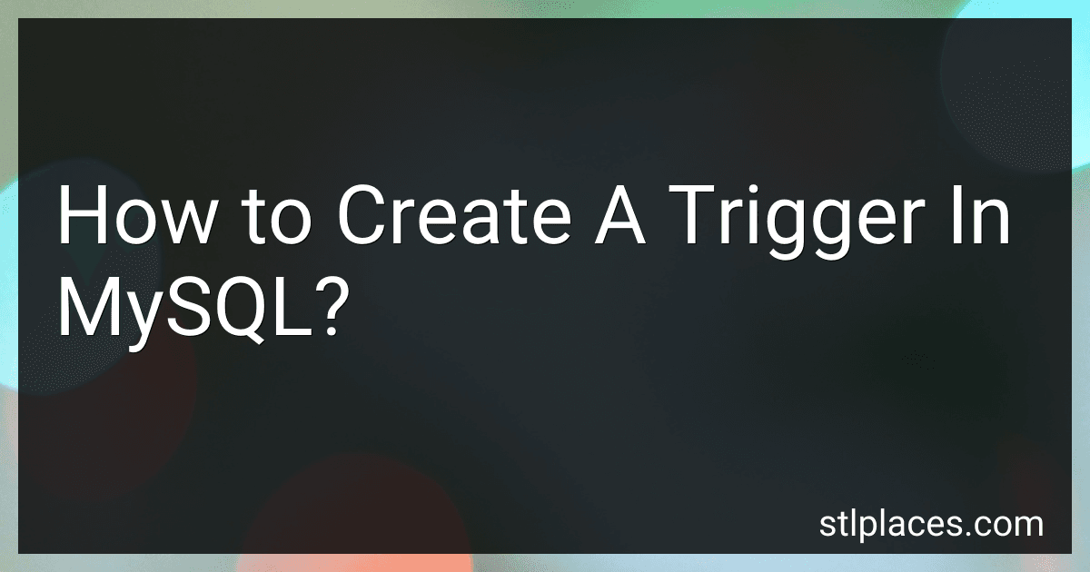 How to Create A Trigger In MySQL? preview