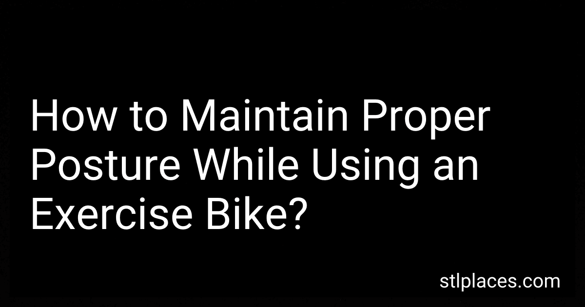 How to Maintain Proper Posture While Using an Exercise Bike? image