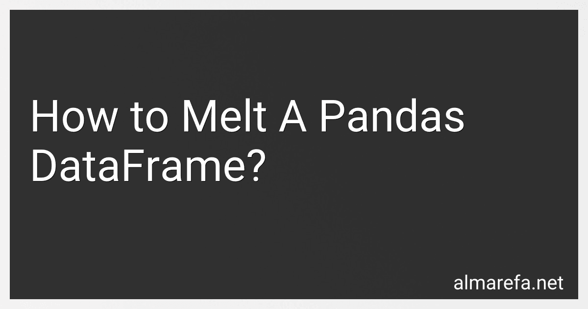 How to Melt A Pandas DataFrame? image