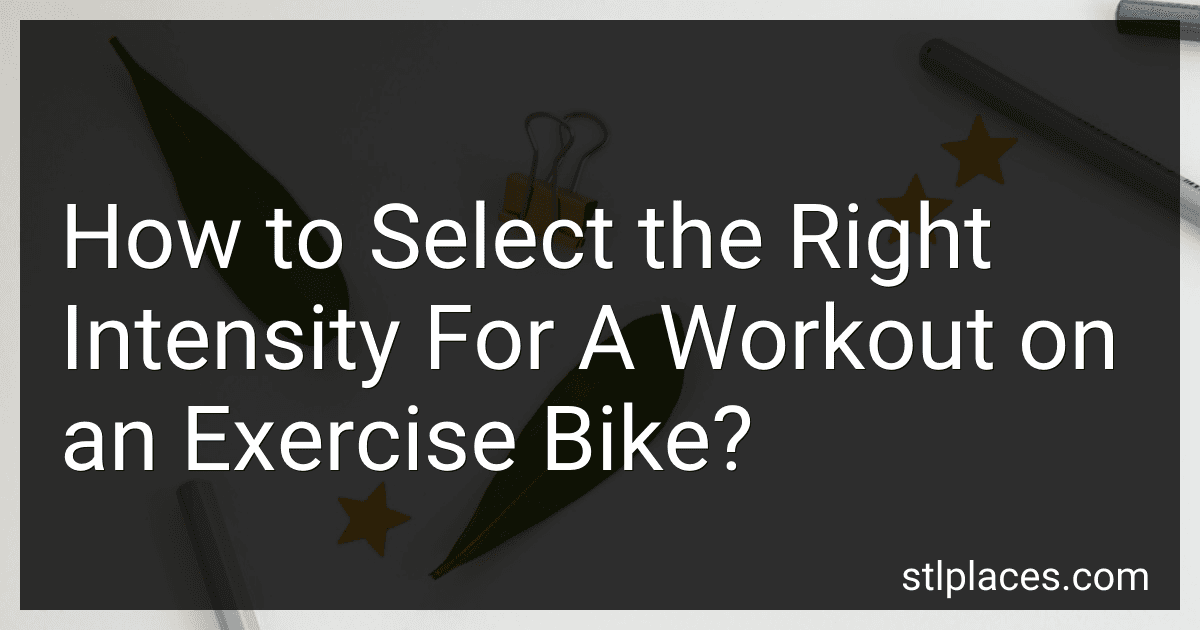 How to Select the Right Intensity For A Workout on an Exercise Bike? preview
