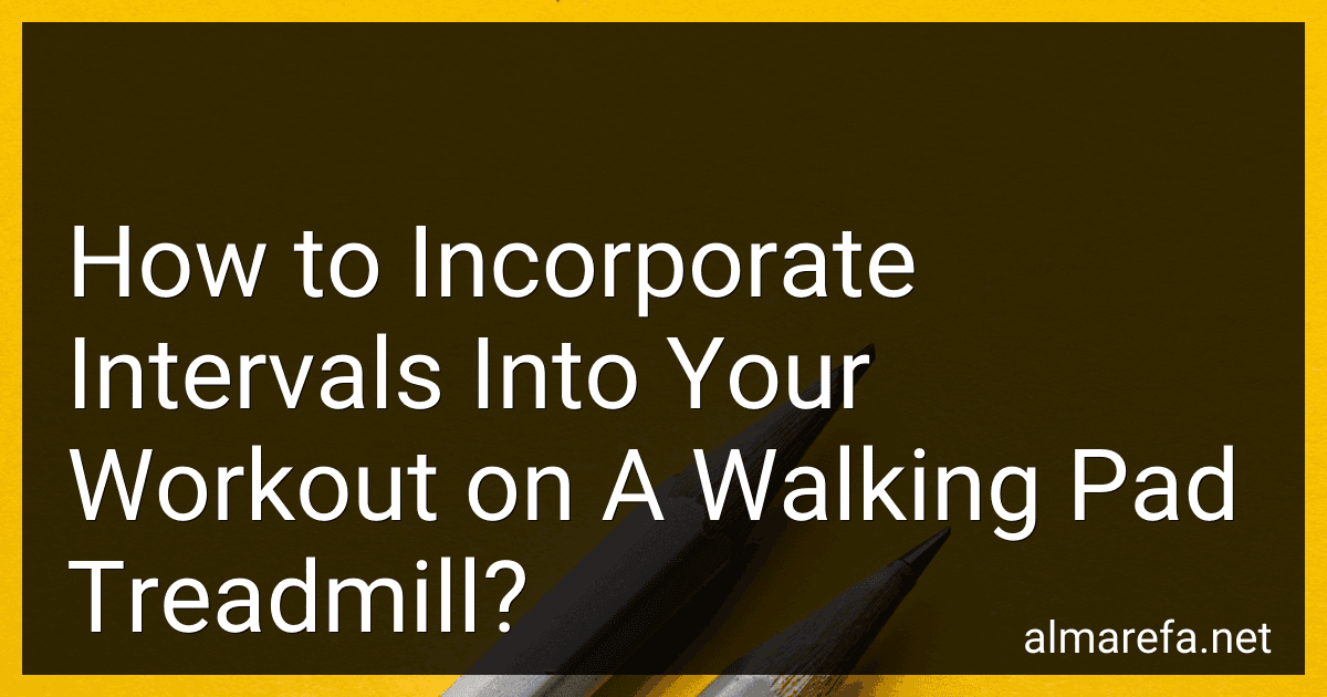 How to Incorporate Intervals Into Your Workout on A Walking Pad Treadmill? preview