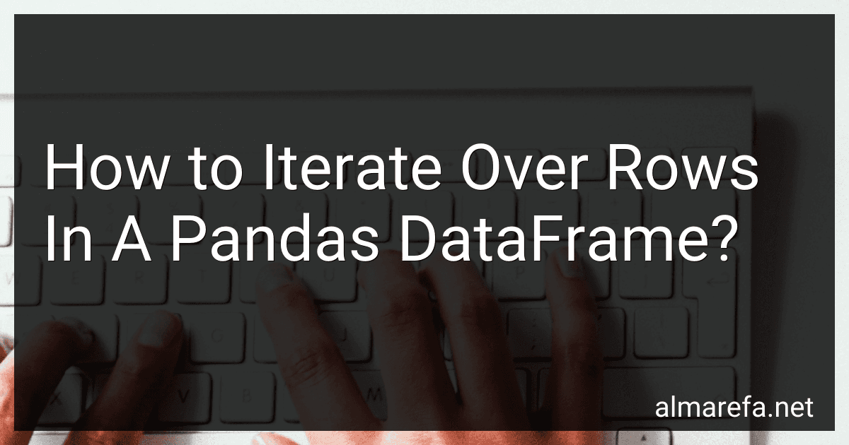 How to Iterate Over Rows In A Pandas DataFrame? image