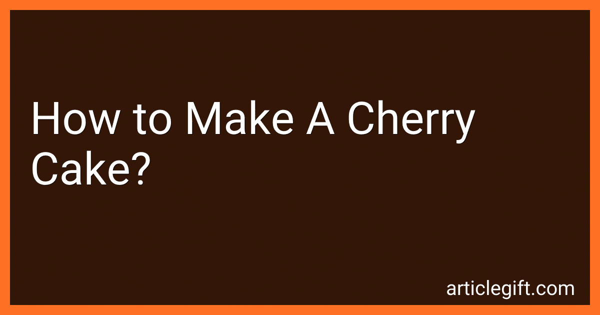 How to Make A Cherry Cake? preview
