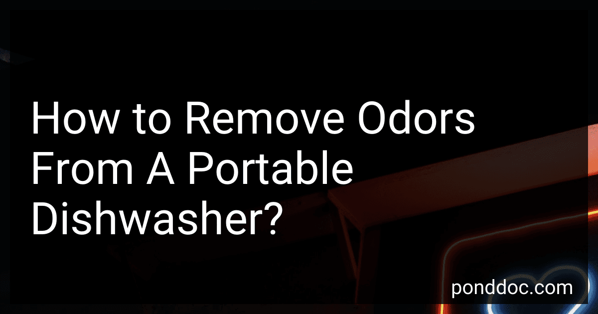 How to Remove Odors From A Portable Dishwasher? image