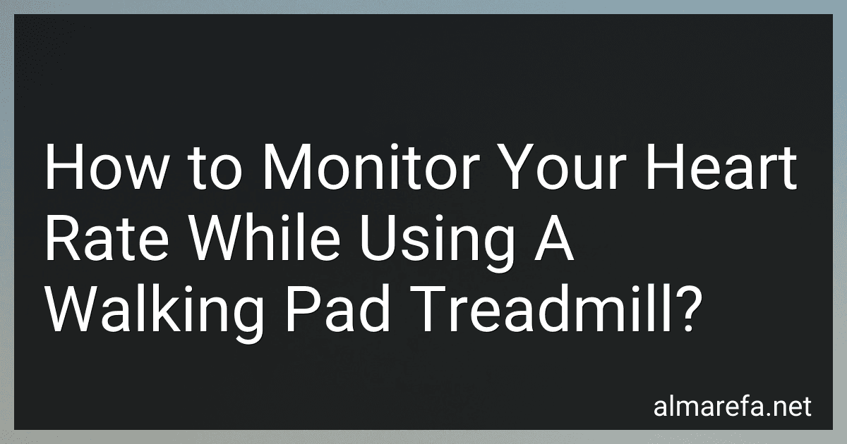 How to Monitor Your Heart Rate While Using A Walking Pad Treadmill? preview